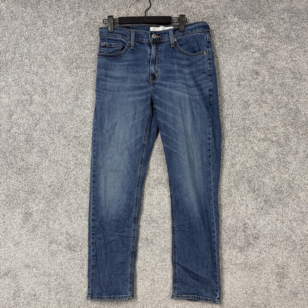 Signature Levis Jeans Mens Size 30x30 Athletic Blue Denim Tapered Leg Streetwear